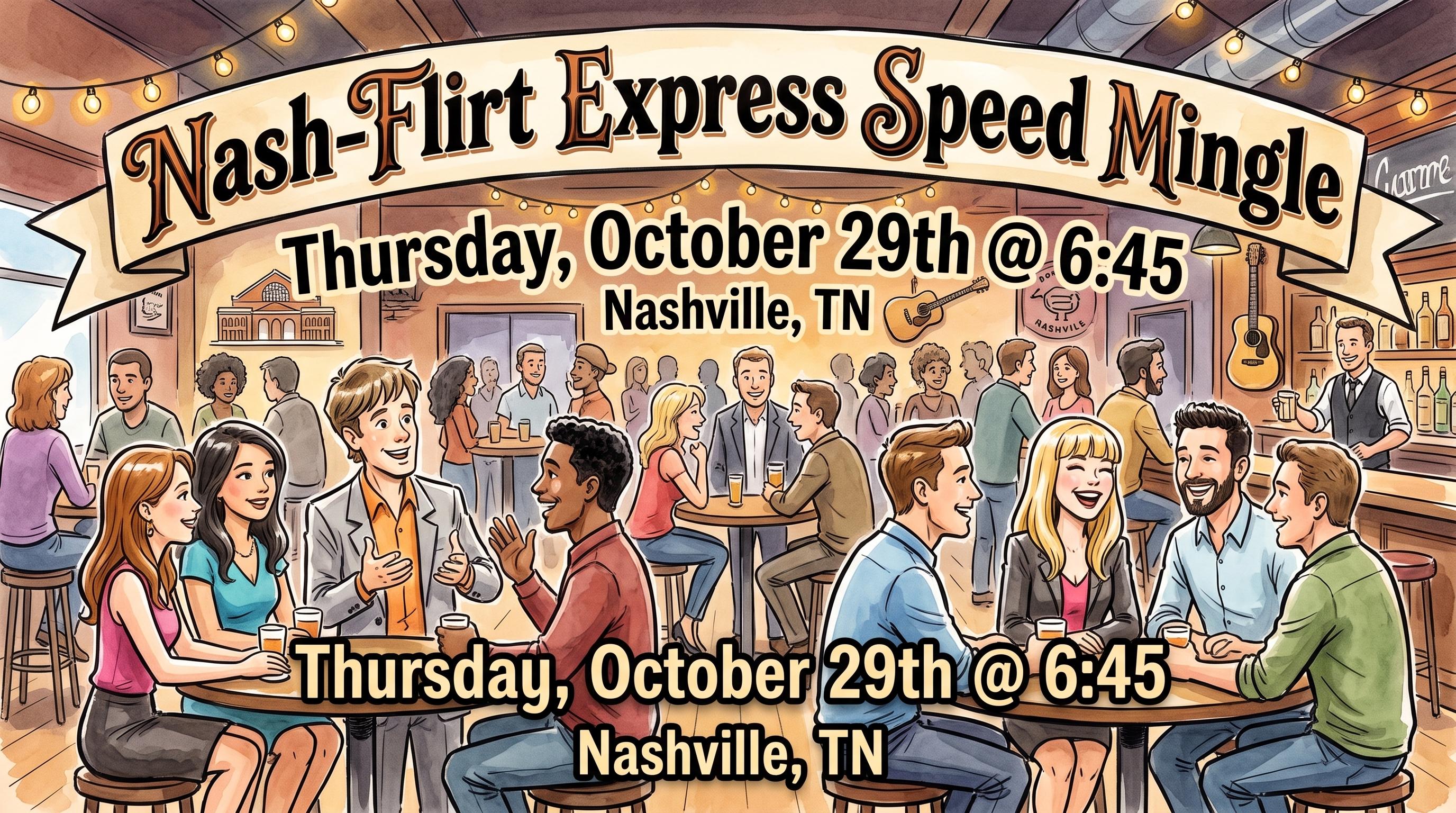 Nash-Flirt Express Speed Mingle